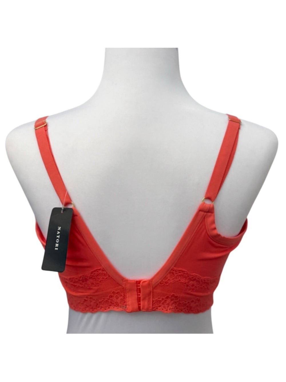 Natori Bliss Perfection Contour Soft Cup Bra 36DD Coral - Picture 3 of 6